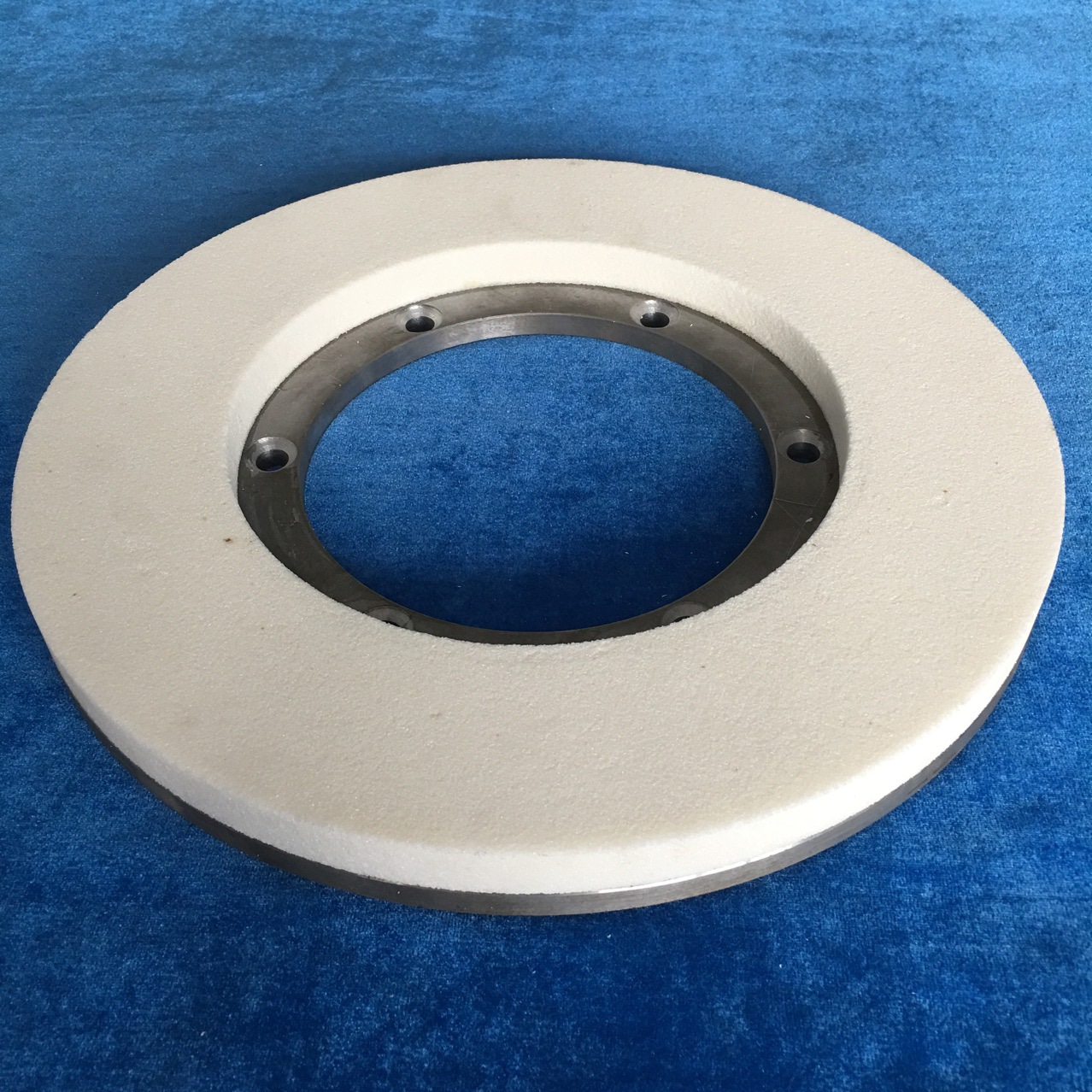 河南科美白刚玉陶瓷砂轮机WA单面凹带铁基体效率好水磨高效电动