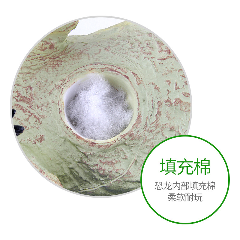 Venta directa de fábrica mundo de dinosaurios de relleno de vinilo de algodón de prensa de sonido de simulación de dinosaurio modelo de decoración juguetes para niños