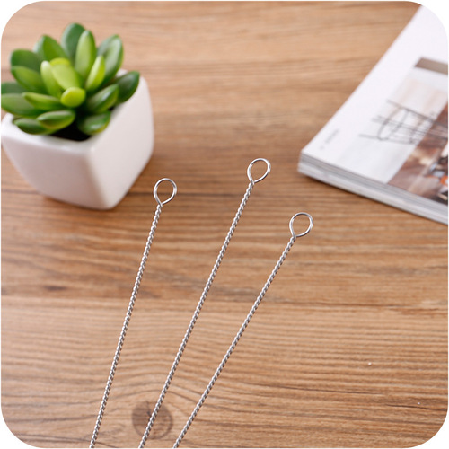 Straw cleaning brush for cleaning baby bottles, household extended children's baby straw cup, kettle catheter decontamination brush