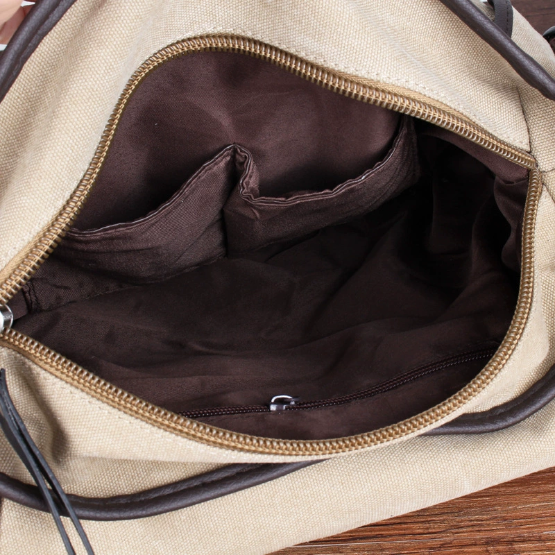 Cloth bag strap, men's handheld backpack, school bag one shoulder