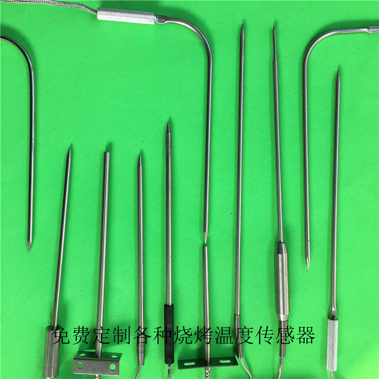 大量供应烧烤烤肉温度探头 烧烤炉温度探头 电镀烧烤温度探头