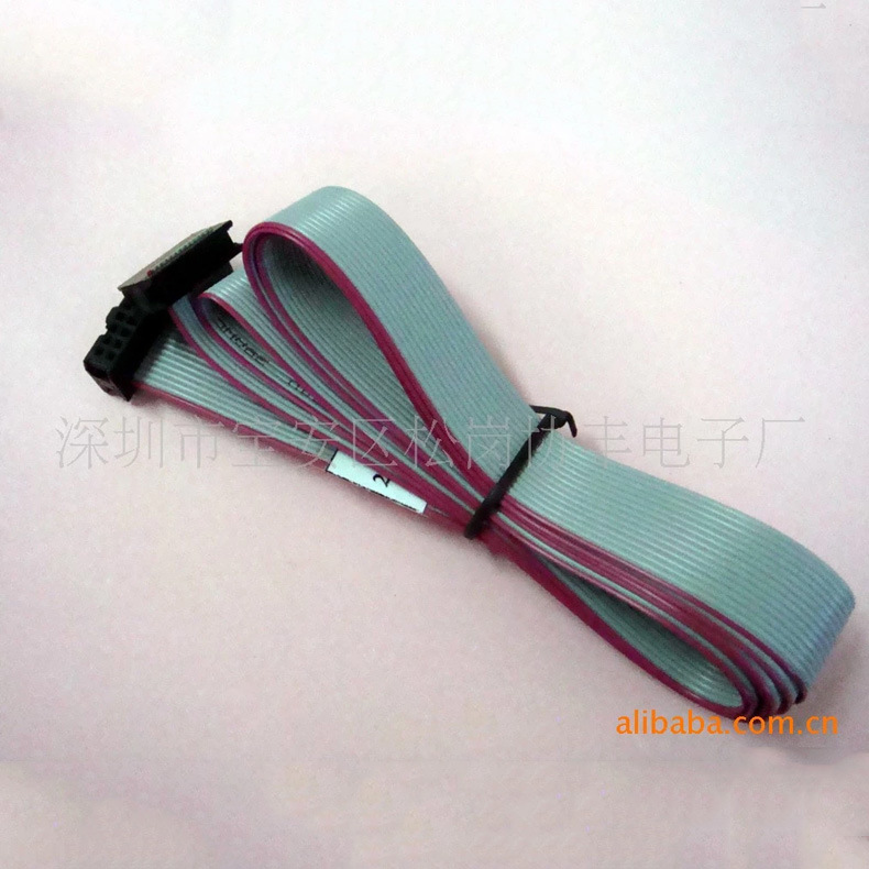 厂家供应 优质UL2561灰排线组合 绝缘PVC排线