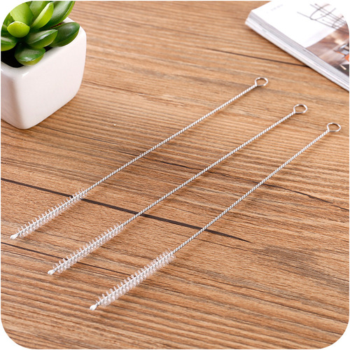Straw cleaning brush for cleaning baby bottles, household extended children's baby straw cup, kettle catheter decontamination brush