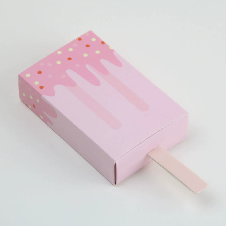 Прямая поставка с фабрики в европейском стиле Персонализированная Коробка для фруктов коробка для мороженого эскимо креативная коробка для упаковки конфет мороженого