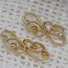 10*21MM铸铜连接线环 diy古风发簪材料配件