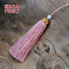 龍結書籤流蘇手工編織短穗子新款28色垂直柔順流須L5226廠家批發