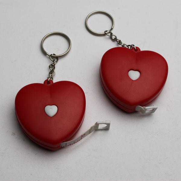 心形卷尺 礼品尺 腰围尺