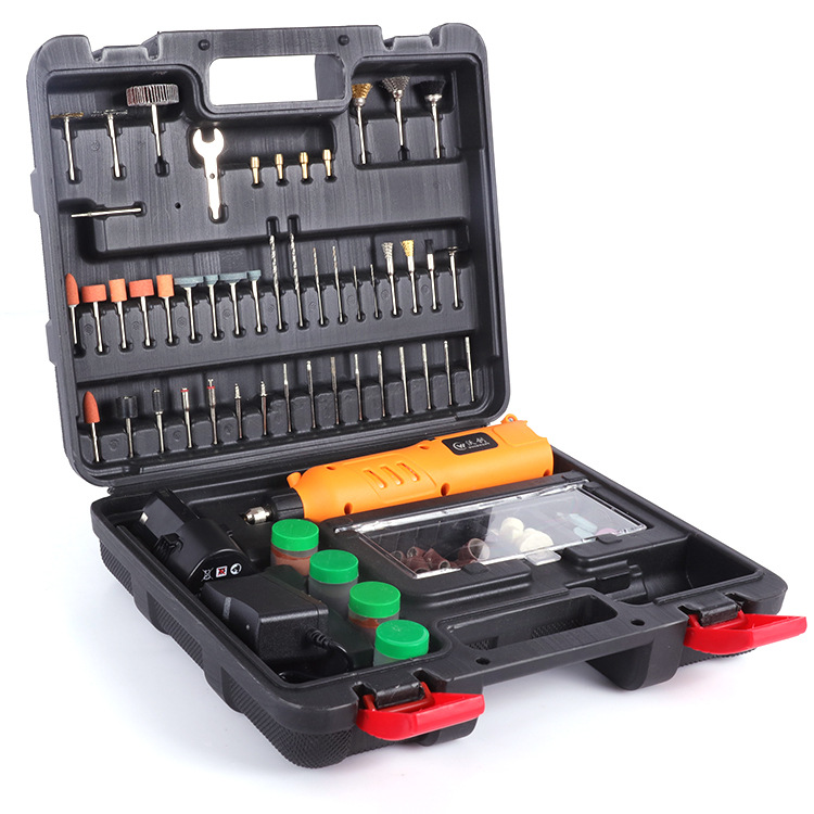 调速电磨套装雕刻机工具抛光机打磨机套装12V充电电磨小电磨