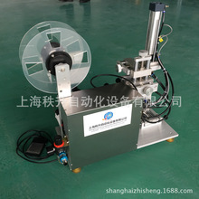 价格优惠贴标机 小管子贴商标机 电线贴标签机器 标签对折贴标机