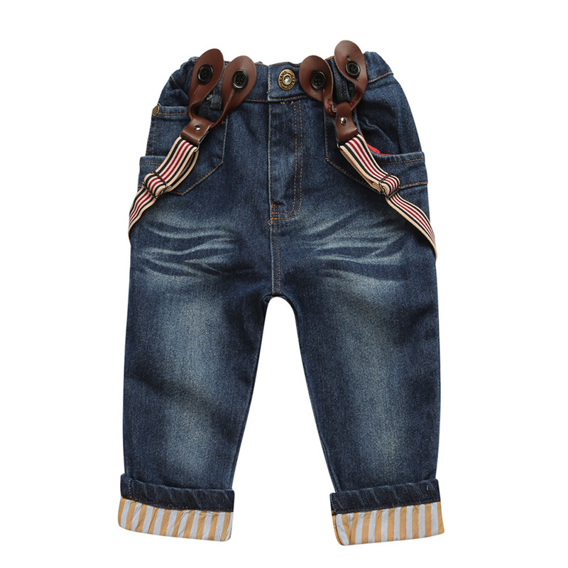 Children's clothing spring and autumn Europe and the United States Fan boys car lattice shirt T-shirt jeans three-piece suit factory wholesale agent