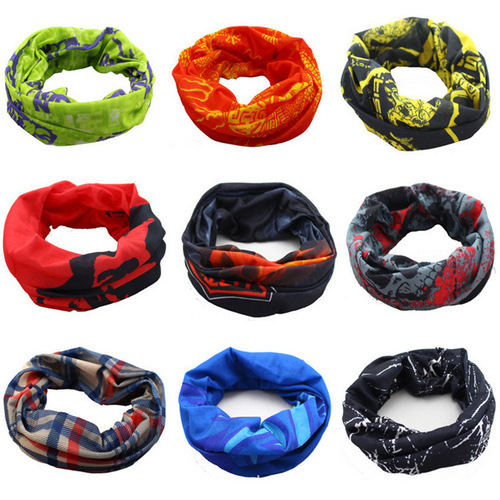 Variety of skull headscarf cycling mask warm scarf ski Halloween props multi-functional seamless magic headscarf