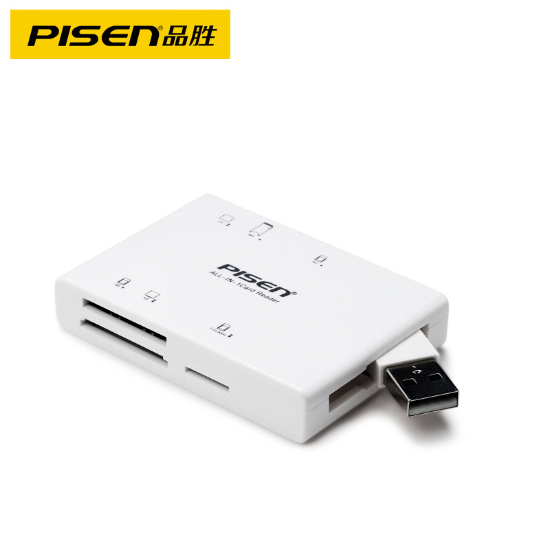 Pinsheng all-in-one card reader mini phone TF card SLR camera CF SD MS XD card reader usb2.0