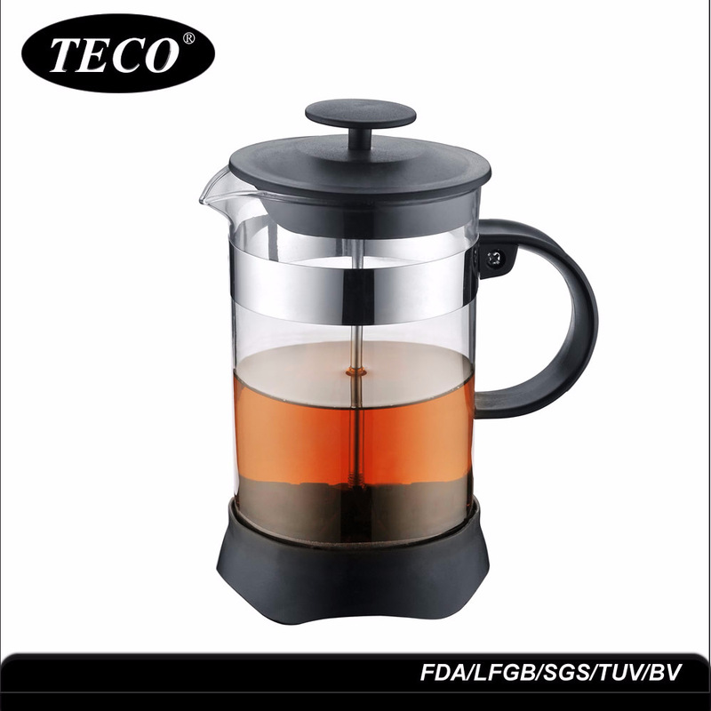 Heat-resistant glass plastic coffee French filter press coffee pot tea maker teapot milk maker