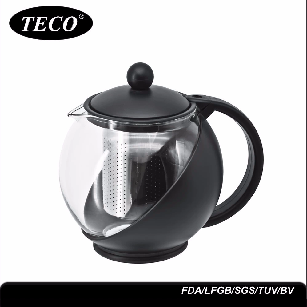 Термостойкое стекло Чайник Кофейник Костюм с одним горшком Бытовое разделение чая и воды Здоровый чайный горшок Стеклянный чайный сервиз