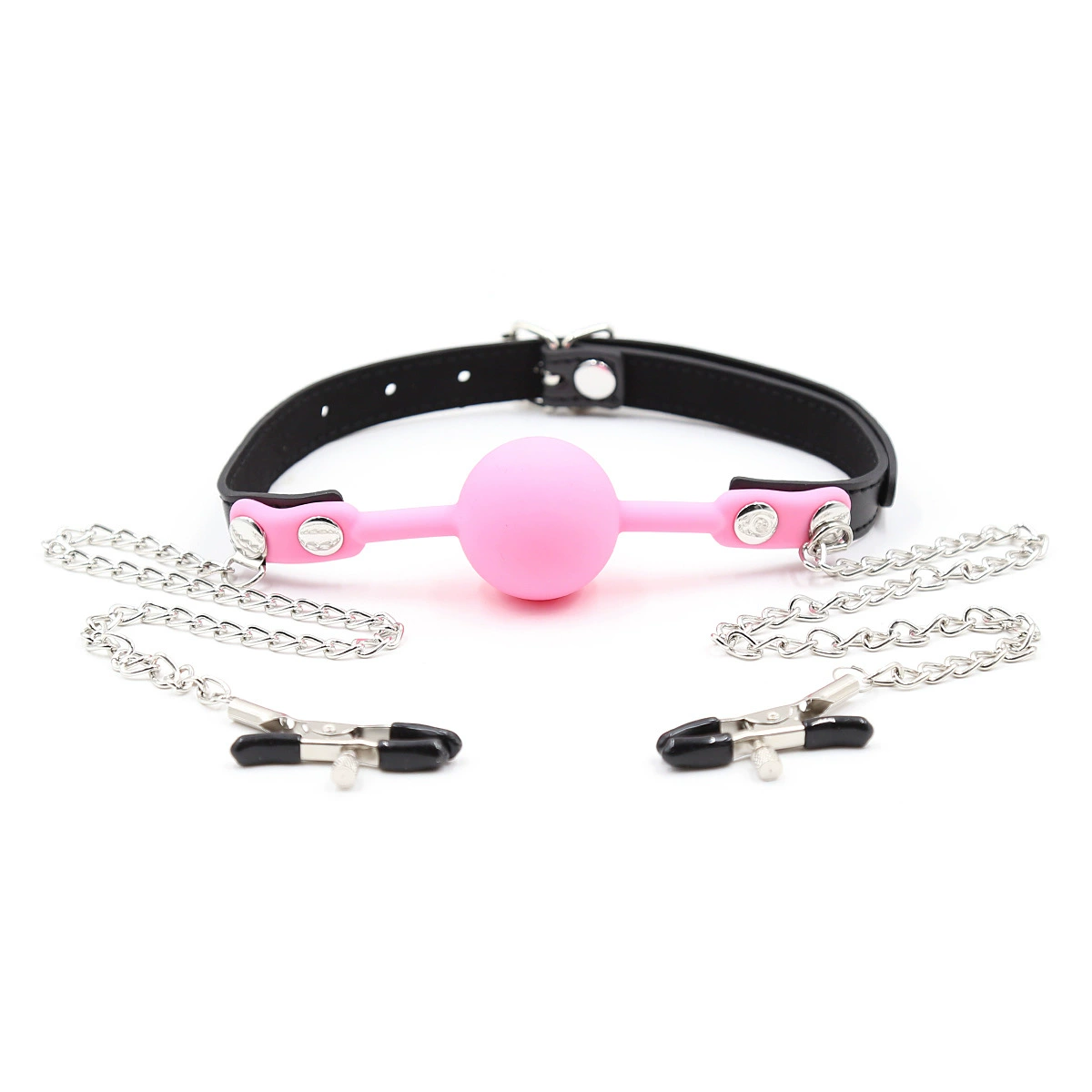 Кроссборс silicone oral ball sm fun парные секс-игрушки для рта дегустационные игрушки для взрослых, дропшиппинг
