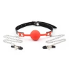Red solid mouth ball-needle buckle