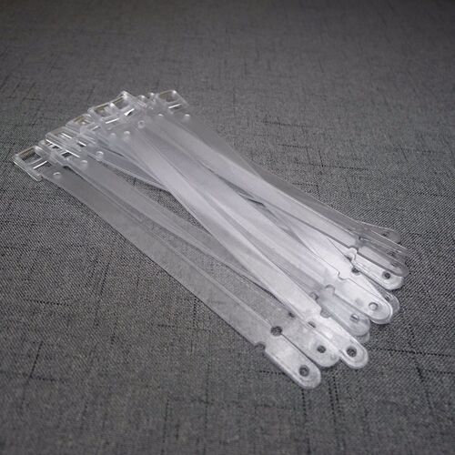 Transparent cord sanding luggage tag square buckle strap luggage information plate ring cord carry-on suitcase strap