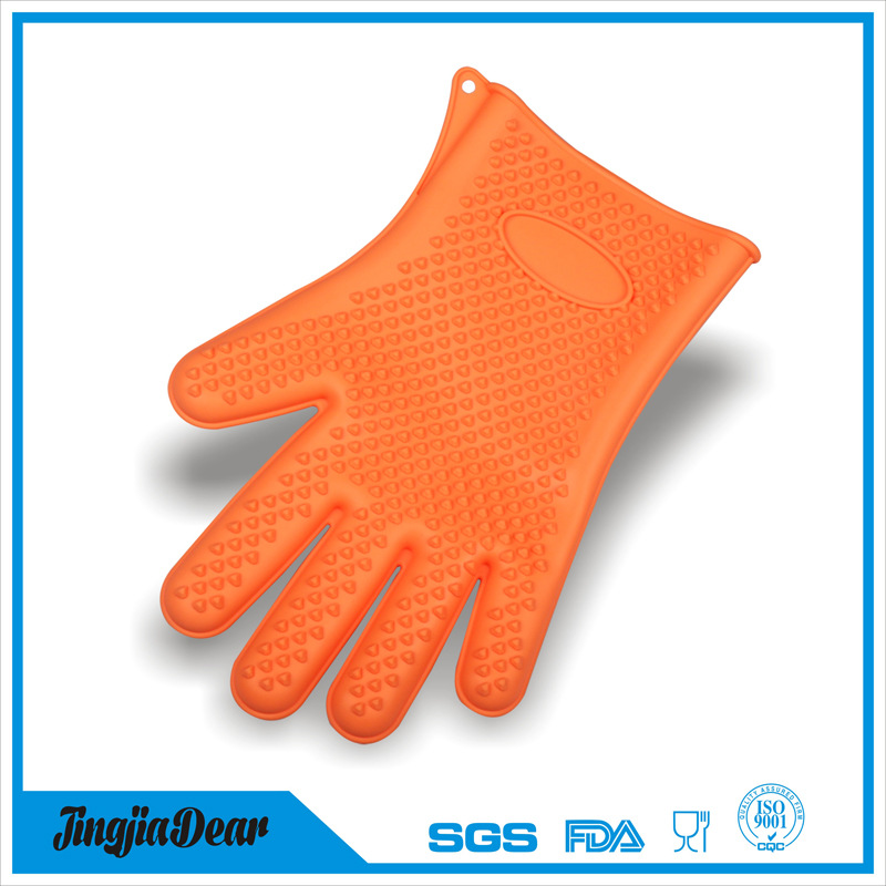 防烫护手硅胶手套  微波炉硅胶隔热手套 硅胶隔热手套耐高温防烫