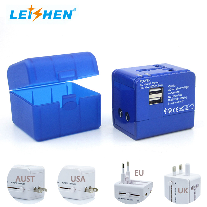 电源转换头/带USB充电   香港澳门新加坡英国出国旅行转换