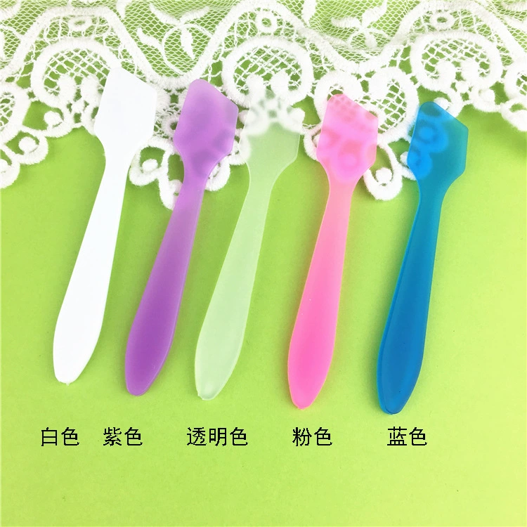 Оптовая пластиковая маска ложка маленькая палочка косметическая маска суб-пакет ложка маска палка маска ложка