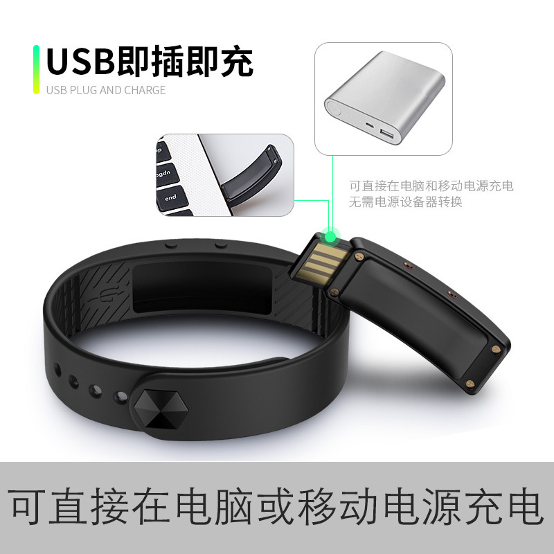 Pulsera inteligente Edison para estudiantes y niños, pulsera deportiva con podómetro, reloj despertador vibratorio, reloj electrónico LED de fábrica