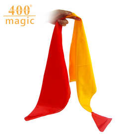 三连巾 三角巾出物搞笑丝巾comedy silk 成人表演丝巾舞台魔术道