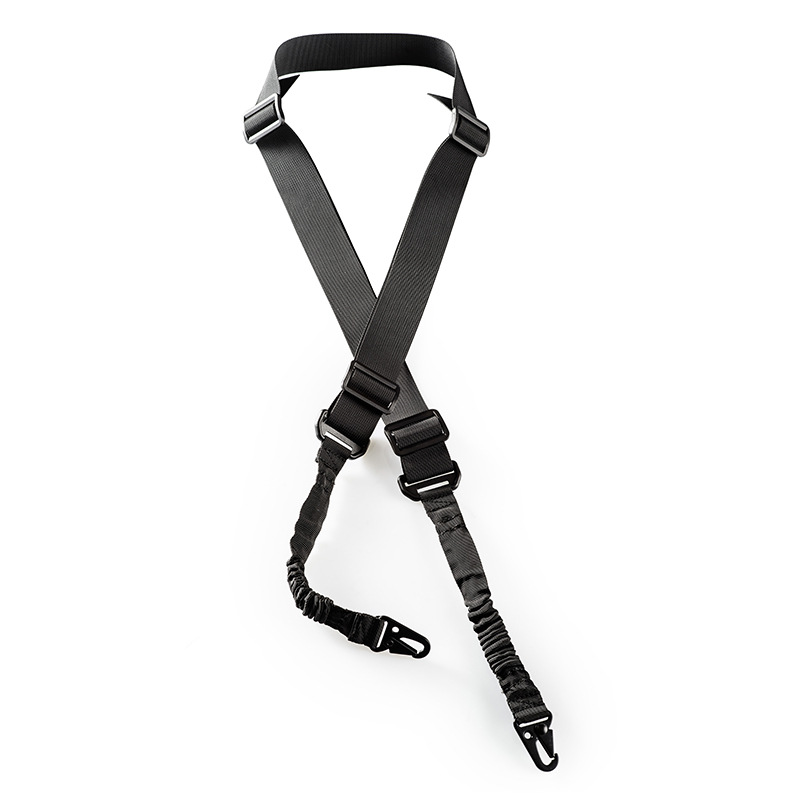 战术双点枪绳多功能户外特种任务绳生存游戏军迷野战战术斜挎枪绳