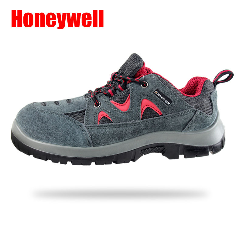 霍尼韦尔512休闲运动透气款安全鞋 防砸防穿刺防静电网布劳保鞋