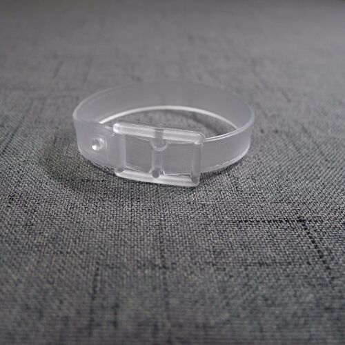 Transparent cord sanding luggage tag square buckle strap luggage information plate ring cord carry-on suitcase strap