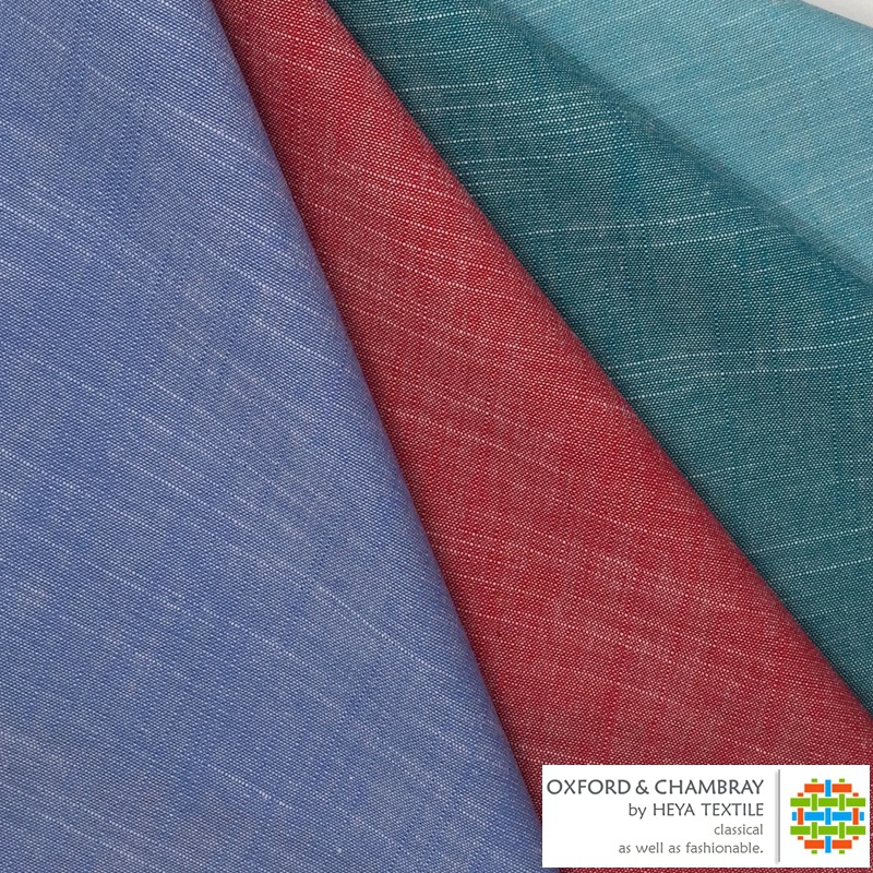 全棉21S竹节青年布 学生布仿牛仔 现货色织衬衫服装鞋帽面料