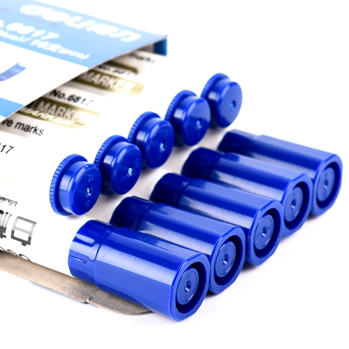 Deli 6817 whiteboard pen red blue black water-based whiteboard pen erasable drawing board pen office stationery wholesale