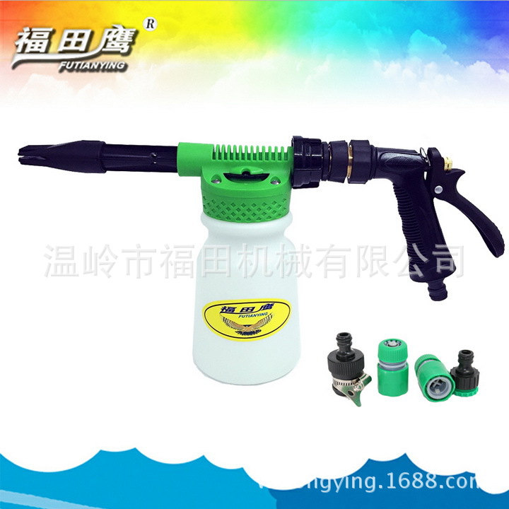 汽车洗车水枪车家两用水枪工具套装水枪头水管接头浇花软管使用