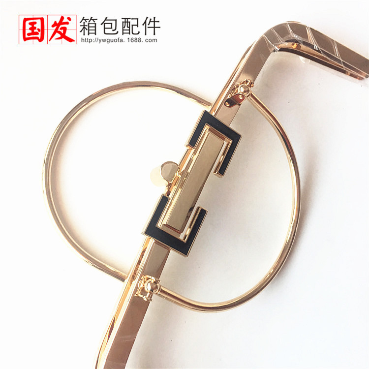 30cm sin agujeros de arco de oro sin agujeros de tornillo de hierro portátil de mano