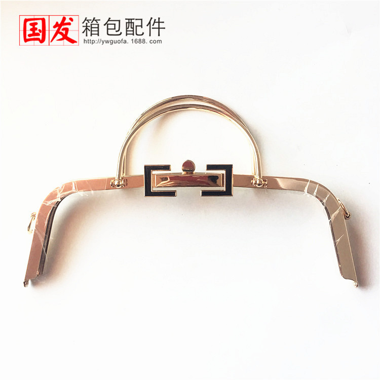 30cm sin agujeros de arco de oro sin agujeros de tornillo de hierro portátil de mano