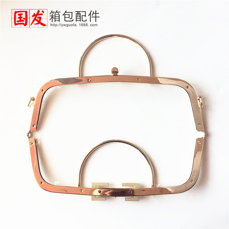 30cm sin agujeros de arco de oro sin agujeros de tornillo de hierro portátil de mano