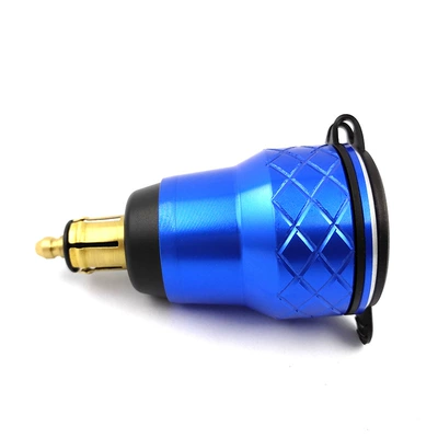 Mobil şarj cihazları Charger Metal with Voltage Display