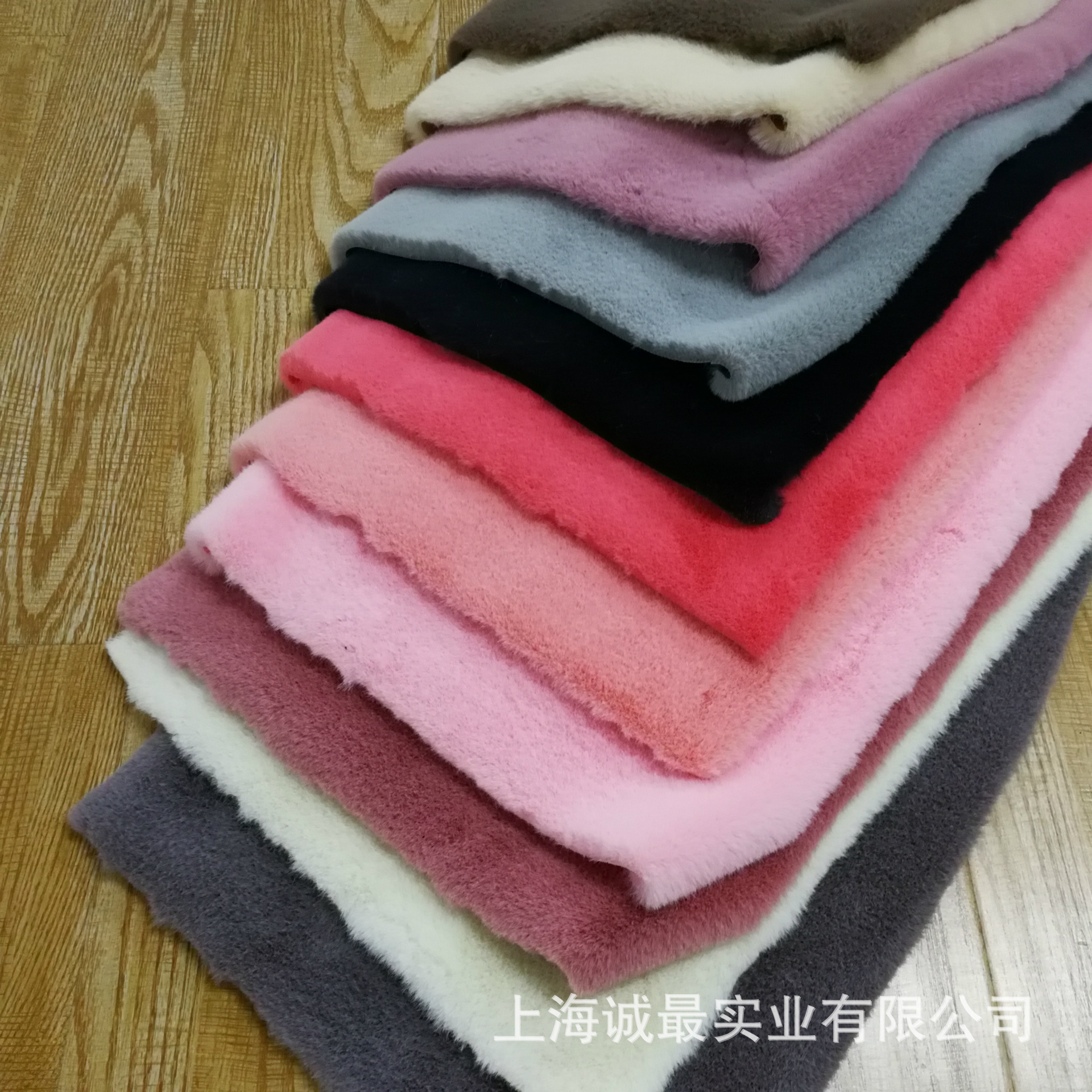 仿貂绒高低毛面料  长短毛仿貂毛面料 高低毛仿貂毛面料