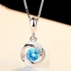Blue pendant