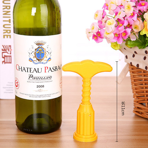 Creative multifunctional wine bottle opener wine corkscrew plastic bottle opener champagne wine opener manufacturer
