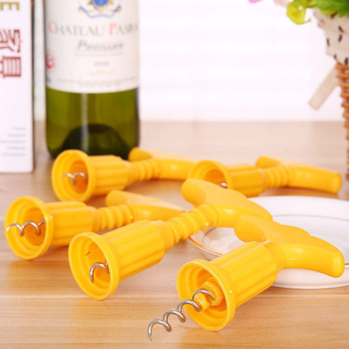 Creative multifunctional wine bottle opener wine corkscrew plastic bottle opener champagne wine opener manufacturer