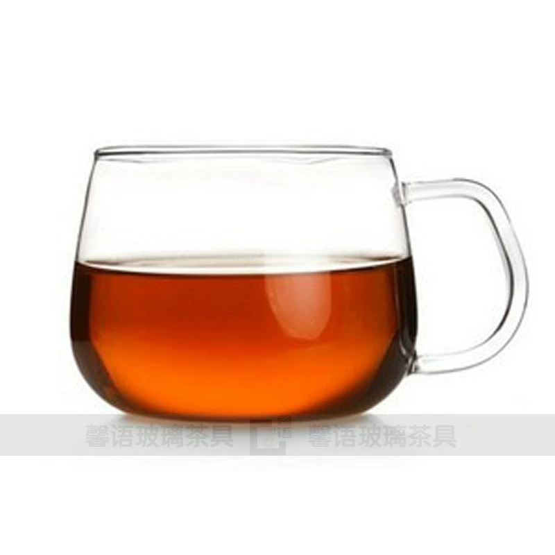 Heat -resistant glass round fun coffee cup coffee cup gift cup gift tea and tea cup cute office water cup