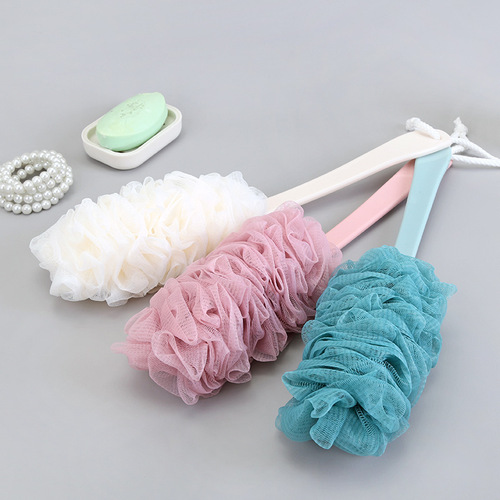 A2555 Household long-handled bath brush, mud rub, back rub, bath brush, adult bath brush, back brush, bath brush