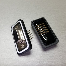 D-SUB9pin���_��ˮĸ�� ����DB9�״��ڏ��_90�Ȳ��ĸ�^�B����