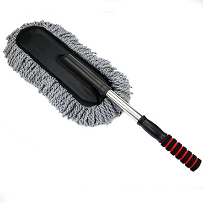 Car Dust Duster Sweeping Car Dust Artifact Car Car Wash Mop Sweeper Dust Brush Car Cleaning Tool (Car cleaning tools) - gray-opp-bag