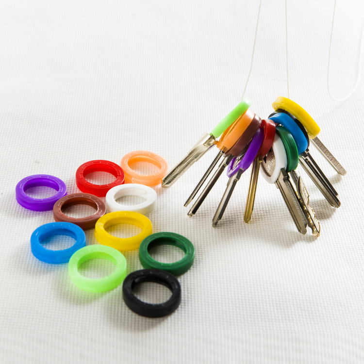 key cover/elastic key cover/hollow key cover/key identification ring/color key cover