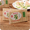 Double -headed bamboo toothpick bulk Household hotel Disposable bamboo bag installed portable ultra -fine bamboo toothpick