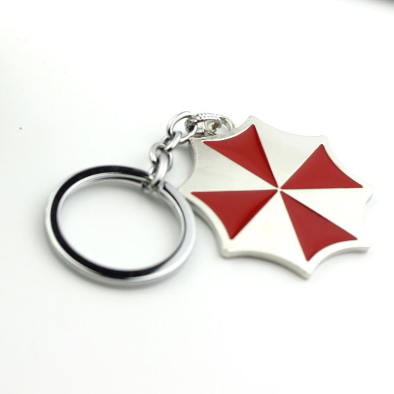 European and American movies around the residual Evil biochemical crisis umbrella logo key chain pendant wholesale