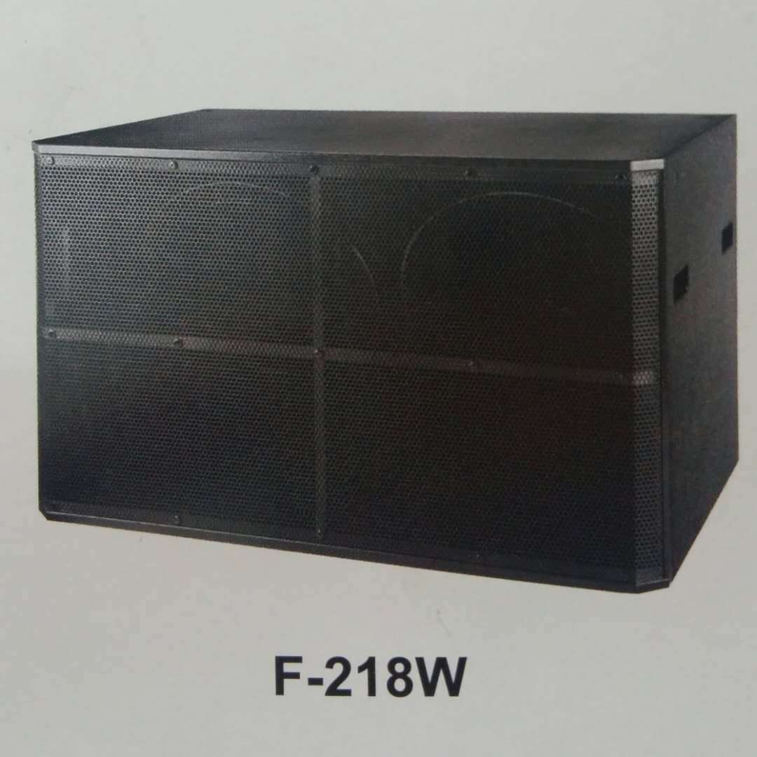 Venta directa de fábrica profesional equipo de audio F-218W doble 18 pulgadas Super Bass Barra de rendimiento de escenario altavoz de bajo