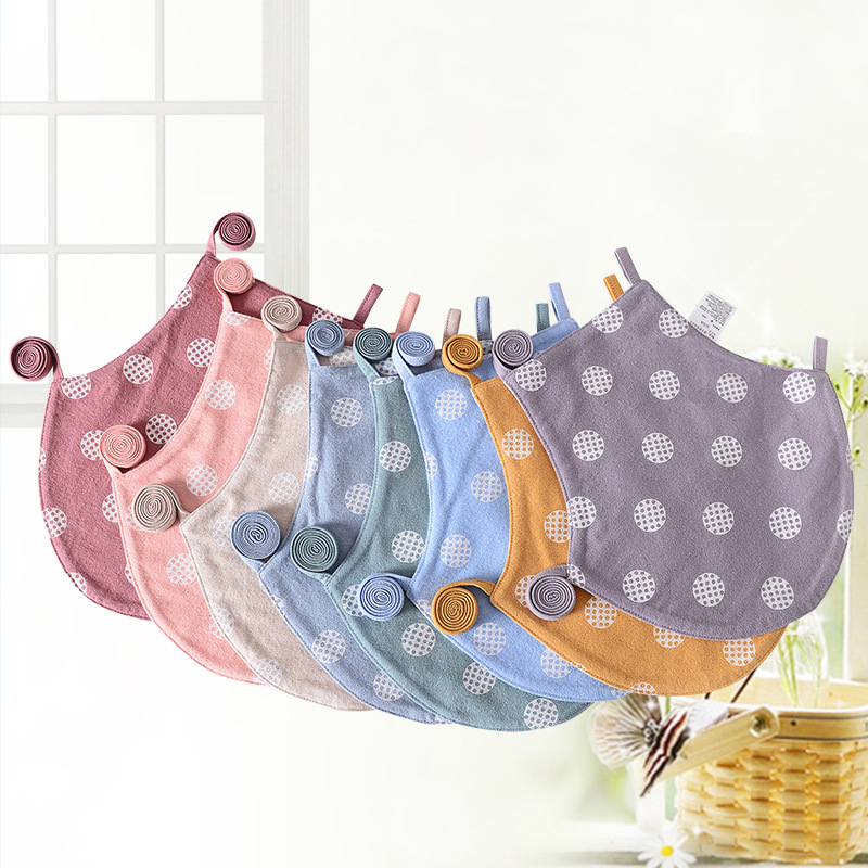 日系婴儿肚兜双层纯棉新生儿肚兜宝宝春夏秋冬肚兜四季护肚围M码