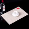 Japanese non-slip waterproof black table mat PVC